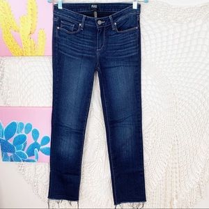 Paige raw hem jeans